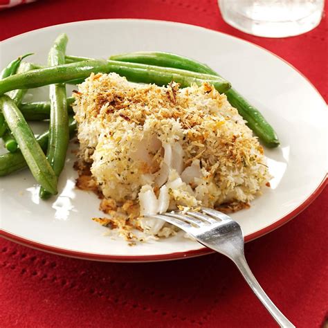 Crumb-Coated Cod Fillets Recipe | Taste of Home