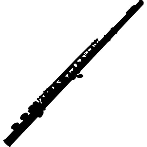 Vector image of flute | Free SVG