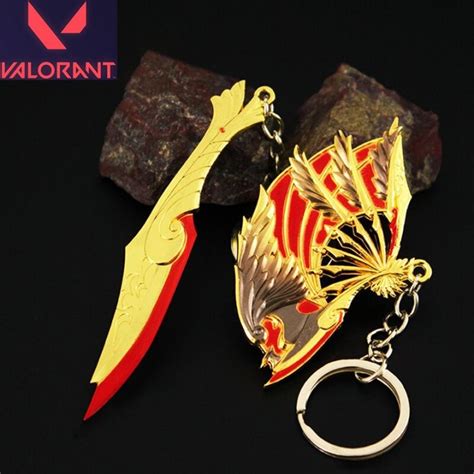 Valorant Melee Skin Set Mini Ignite Fan Flaming Phoenix Fan Uncut ...