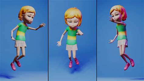 ArtStation - A bit of Animation: Floating Character