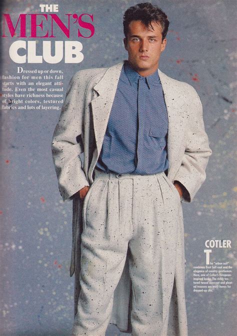 Cotler 1985 | 80s fashion men, Retro suits, 80s fashion