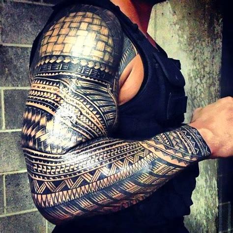 Tribal Sleeve Tattoo Idea