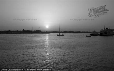 Photo of Portsmouth, Harbour, Sunset 2005 - Francis Frith