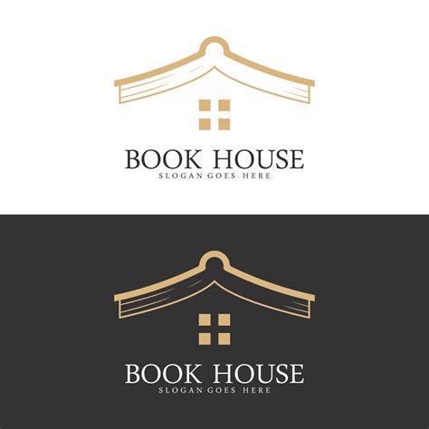 Book House Logo Template Vector Illustration 25946984 Vector Art at Vecteezy