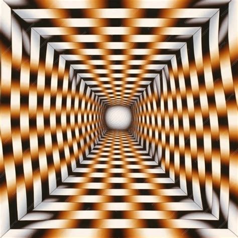 Premium Photo | Autokinetic effect optical illusion