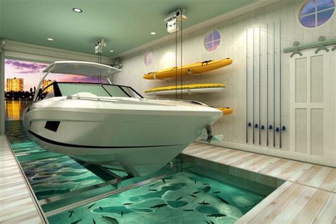 Nautical Boat Garage | Boat Trolley, LLC. Boat Docking & Storage