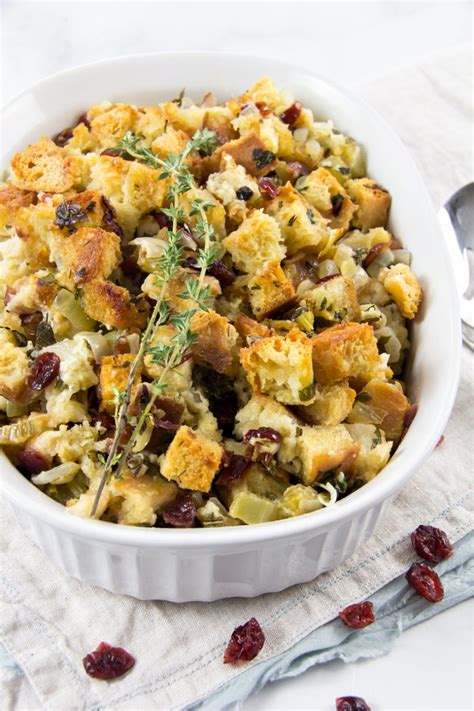 Make This Easy Cranberry Stuffing Recipe - Make and Takes