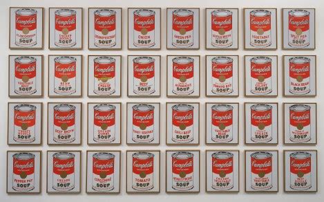 MoMA | Andy Warhol. Campbell's Soup Cans. 1962