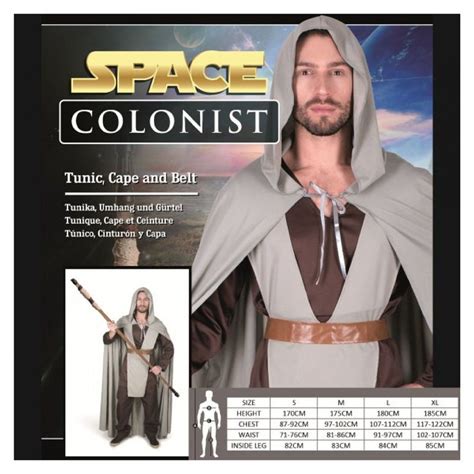 Buy ADULT COSTUME KARNIVAL SPACE COLONIST MALE MEDIUM FANCY DRESS UP COSPLAY PARTY - MyDeal