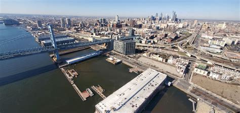 Philadelphia PA from above the Delaware River [OC] [4608x2184] in 2020 | Delaware river, River ...