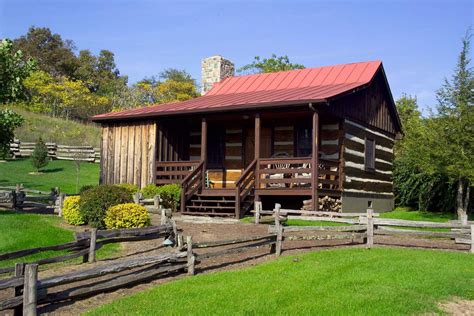 Stay in restored historic log cabins in Bath County Virginia Blue Ridge Mountains. near Hot ...