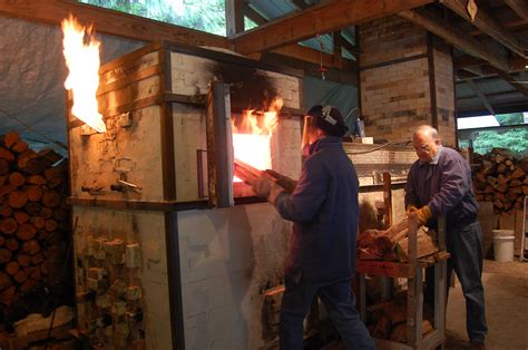 Wood-firing: Our kiln firing process