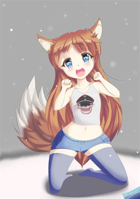 Fox Girl by Mckodem on DeviantArt