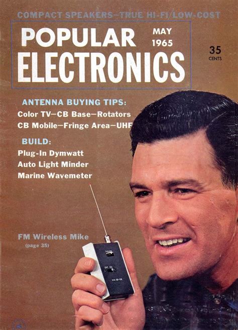 Popular Electronics | Electronics magazine, Electronic schematics, Vintage electronics
