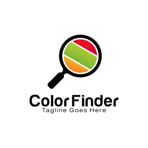 Premium Vector | Colorful finder logo design template