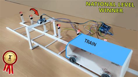 Inspire Award Project | Train accident Prevention project | Best science Project - YouTube