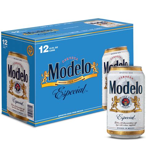 Modelo Especial Mexican Lager Beer, 12 Pack, 12 fl oz Cans, 4.4% ABV - Walmart.com