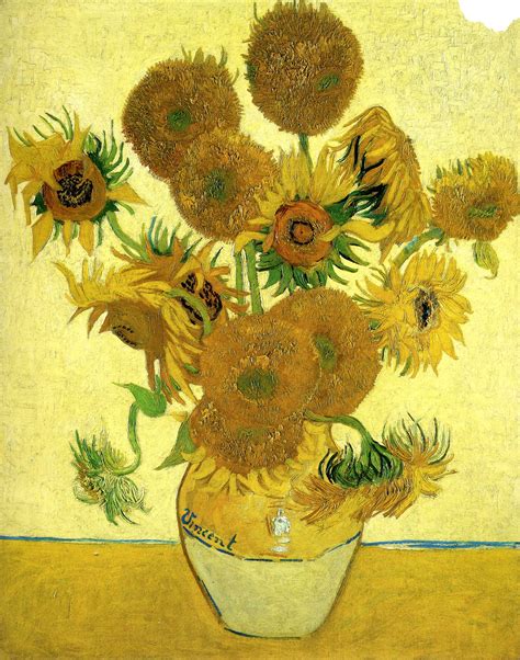 Sunflowers 1888 Vincent Van Gogh Paintings