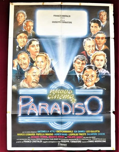 CINEMA PARADISO Vintage poster - Bottega d'arte Minerva