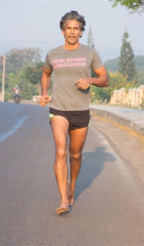 TRUE Ironman Milind Soman Is Running Barefoot From Ahmedabad To Mumbai ...