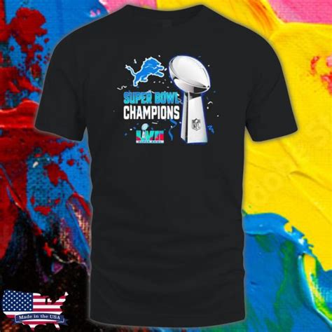 Detroit Lions Super Bowl Lvii 2023 Champions shirt - Hectee