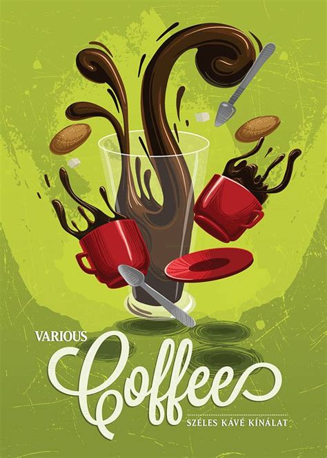 C o f f e e | Coffee illustration, Coffee poster, Coffee art