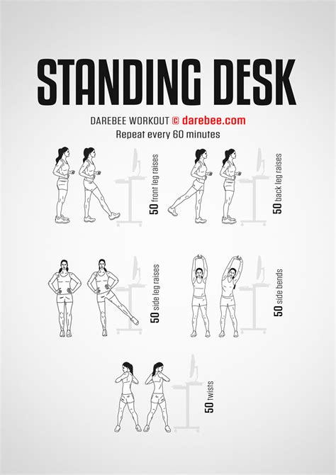 Standing Desk Workout