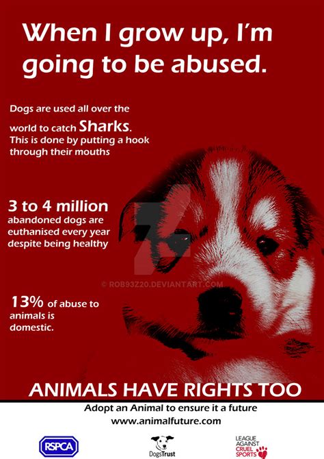 Animal Cruelty Poster 1 by Rob93z20 on DeviantArt