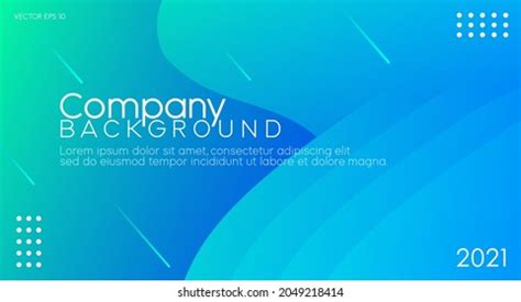 Abstract Blue Futuristic Background Business Presentation Stock Vector ...