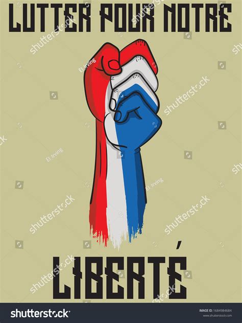 Fist Raised Protest Freedom French Revolution Stock Vector (Royalty Free) 1684984684 | Shutterstock