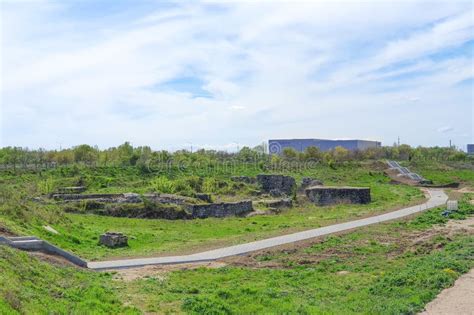 Cetatea Lui Mircea Cel Batran - the Ruins of Giurgiu Fortress Stock ...