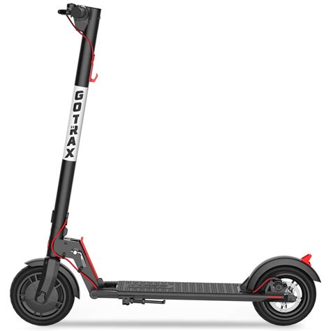 GOTRAX Rival Commuting Floding Electric Scooter - 8.5" Air Filled Tires - 15.5MPH & up to 12mile ...