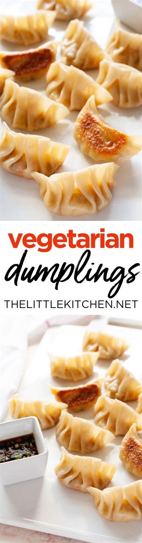 Vegetarian Dumplings - The Little Kitchen