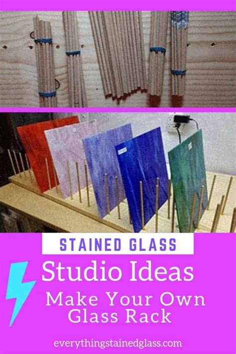 Stained Glass Storage Shelves - Glass Designs