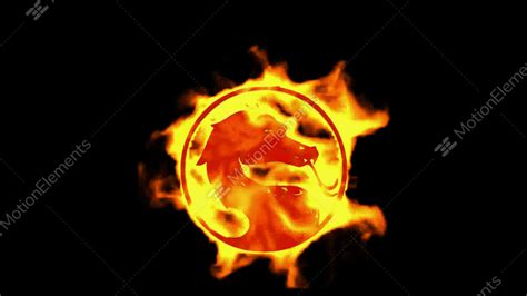 Fire Dragon Symbol Stock Animation | 834399