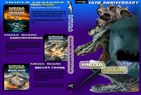 Mega Shark (The Triple Feature) DVD Cover by AVGK04 on DeviantArt