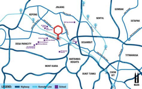 United-Pont-Segambut-Location-Map | New Property Launch | Malaysia