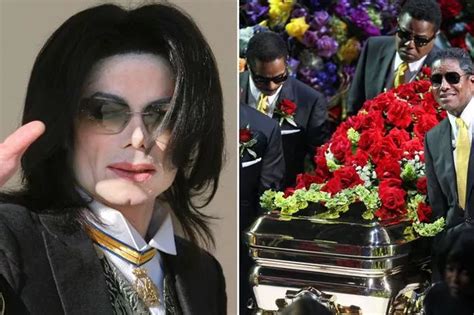 Michael Jackson In His Casket