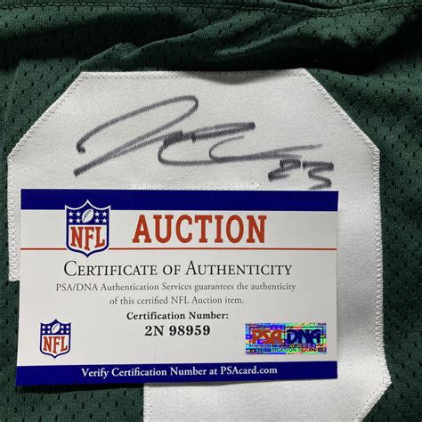 NFL - Packers Jaire Alexander Signed Authentic Jersey Size 50 | The ...