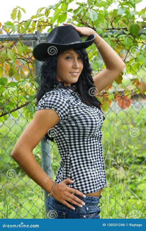 Cowboy hat girl stock photo. Image of gorgeous, look - 130331246