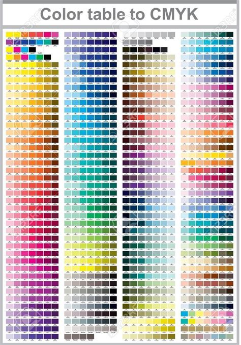 Cmyk Color Chart Color Chart Color Palette | Images and Photos finder