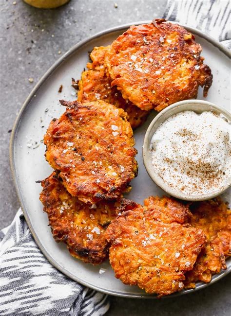 Sweet Potato Latkes - Cooking for Keeps