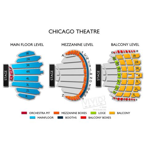 Chicago Theatre Tickets - Chicago Theatre Information - Chicago Theatre Seating Chart