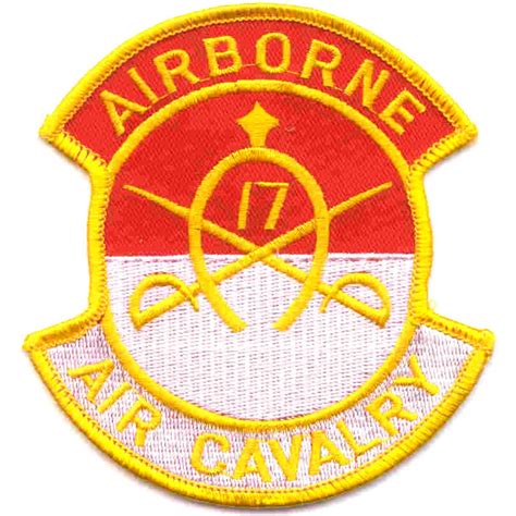 17th Airborne Cavalry Regiment 101st Airborne Division Patch | Aviation ...