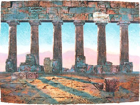 PARTHENON - Image 30" X 40" - Edition 50 - Alliance Art Publishing ...