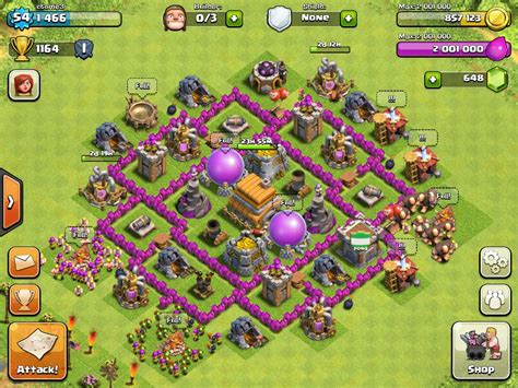 Base Designs Level 6 - Ultimate Clash of Clans Guide | Clash of clans, Clash of clans levels ...