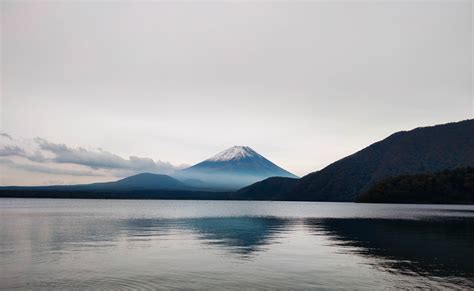 #934976 4K, lake, Mount Fuji, snowy peak - Rare Gallery HD Wallpapers