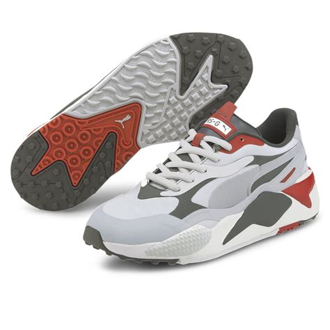 Puma RS-G Golf Shoes - Grey/Pureed Pumpkin just $139.99, save $39.96!