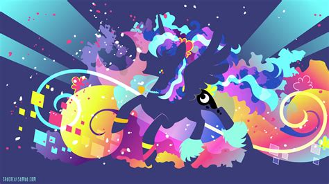 Dark and Dawn Luna Silhouette Wallpaper : r/mylittlepony