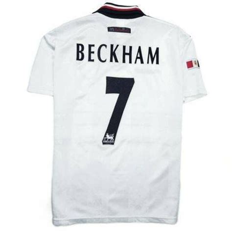 Jersey David Beckham Manchester united 1997-98 Umbro Vintage | Etsy